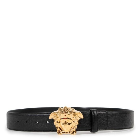 Versace La Medusa Classic Leather Belt